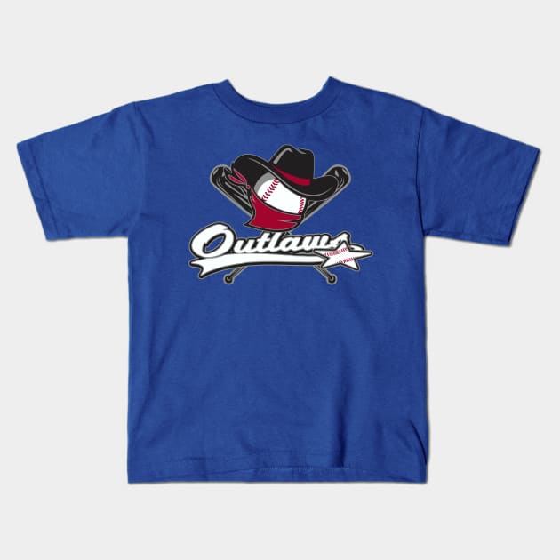 Outlaws Kids T-Shirt by DavesTees